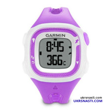 Спортивные часы Garmin Forerunner 15 Violet-White HRM1 с пульсомером